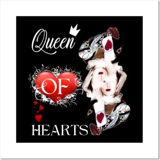 QUEEN OF HEARTS DESIGN Posters and Art